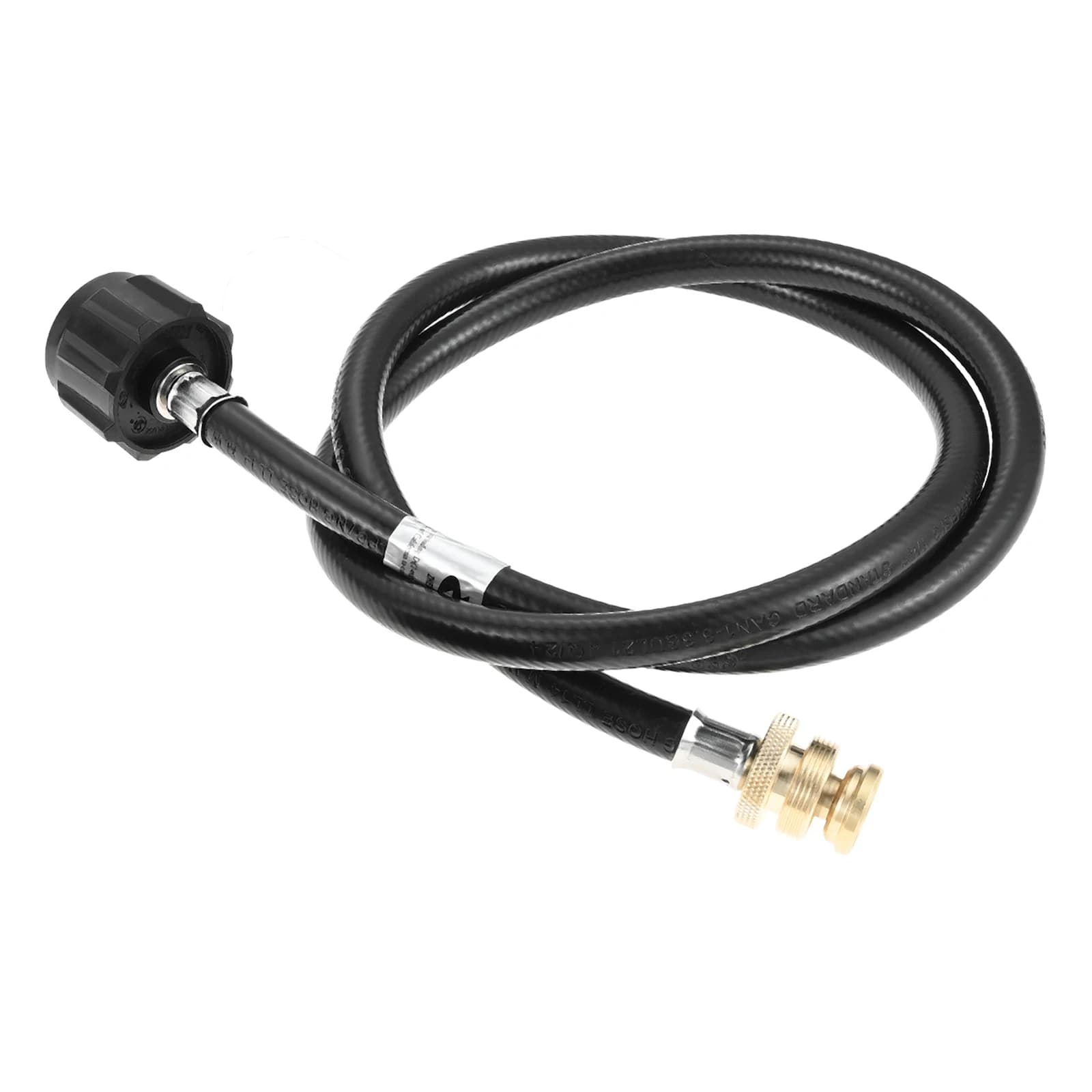 Tubo flessibile adattatore propano da 6 piedi per griglie Weber serie Q 100 120 200 1000 1200 2000 2200 Viaggiatore Gas Go-Anywhere da 1 libbra a 20 libbre Collegare
