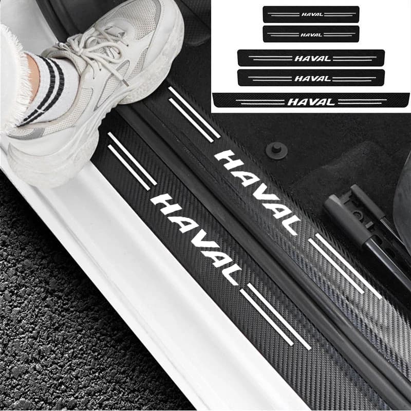 Car doorsill Protective Sticker Tape Anti Scratch Sticker Tape For Haval H1 H2 H3 H6 H7 H9 M6 F7X Jolion Great Wall Accessories