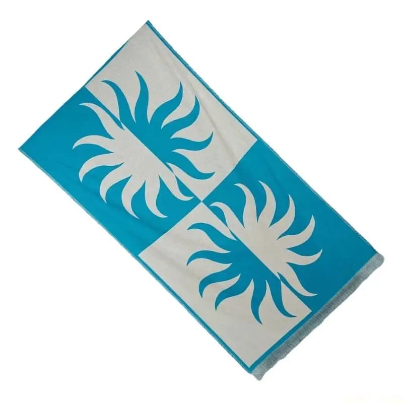 U2JB Light Weight Portable Cotton Beach Towel 180X95cm Fast Drying Travel Bath Towel for Camping Vacation Sports Travel Enduring