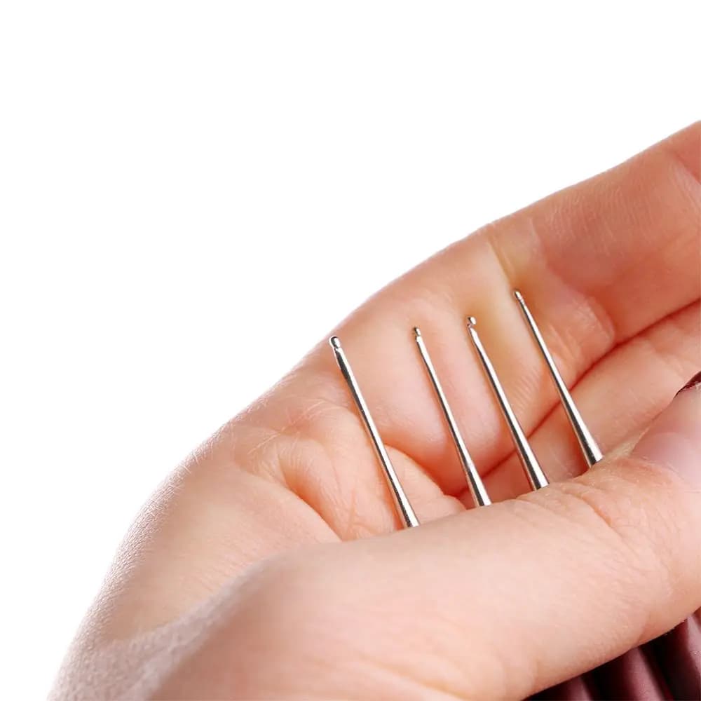 Uncinetti per Dreadlock, Micro Uncinetti per Intrecciare Capelli, Aghi per Manutenzione Trecce, Uncinetti per Dreadlock