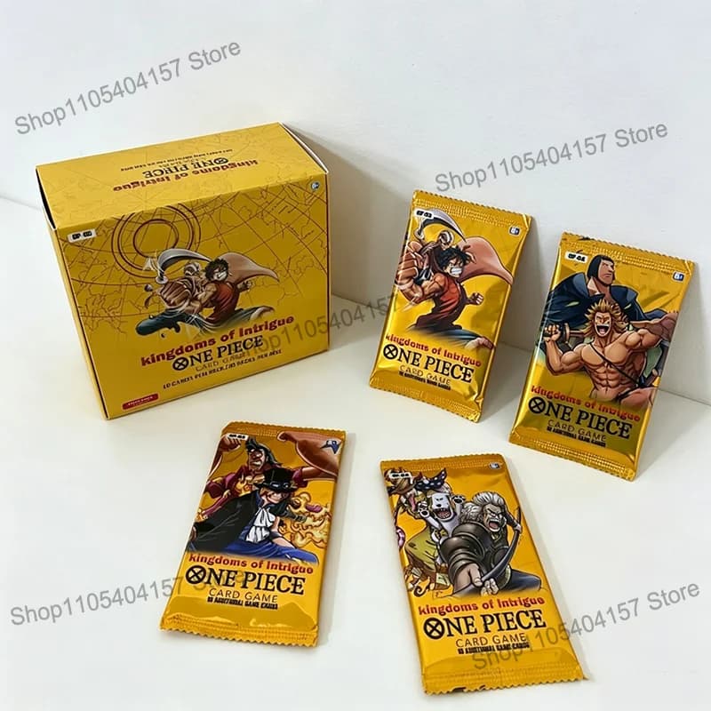 Nuove 300 Carte/Scatola One Piece in Inglese - Gioco di Carte Collezionabili Awakening Of The New Era - Booster da Battaglia - Giocattoli per Ragazzi e Bambini - Regalo