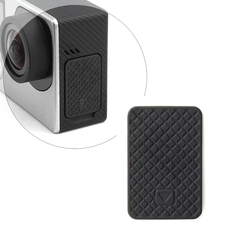 For /3+/3 Camera Side Cover Black for GOPRO Camera Replacement Cover Accessories Black & Silver Camera usb side door cover