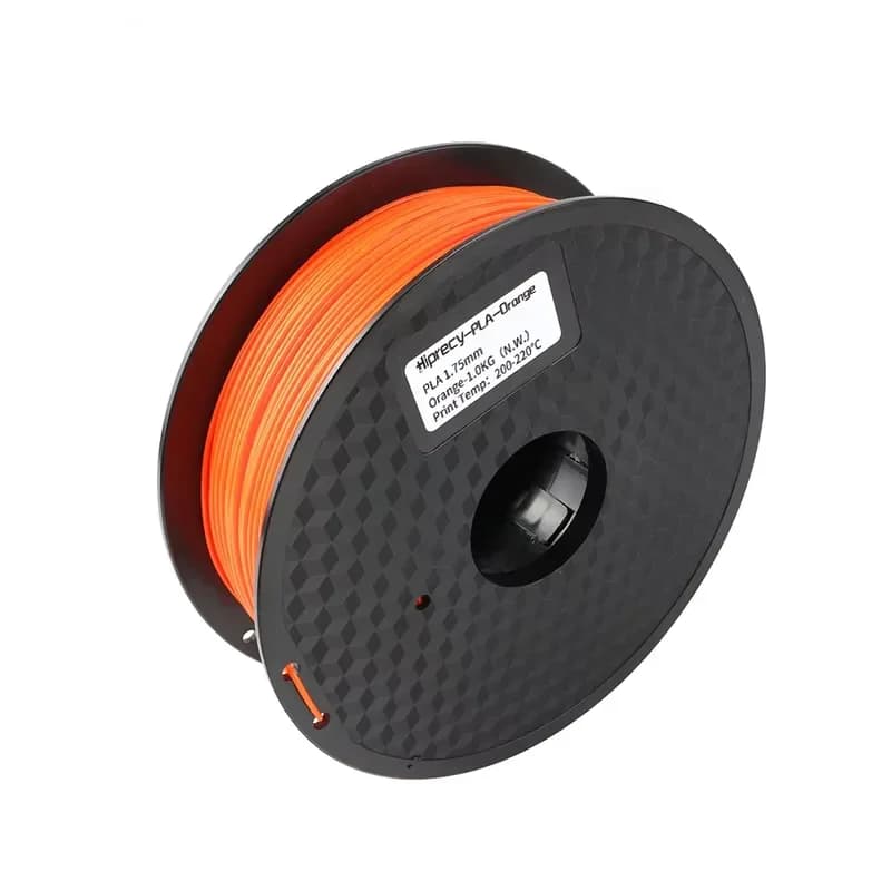 2026 Wholesale PLA 1.75mm 1kg/2.2lbs Filament Quality Orange Color Printing Materials 1.75 Pla Filament for 3D Printer 7.14