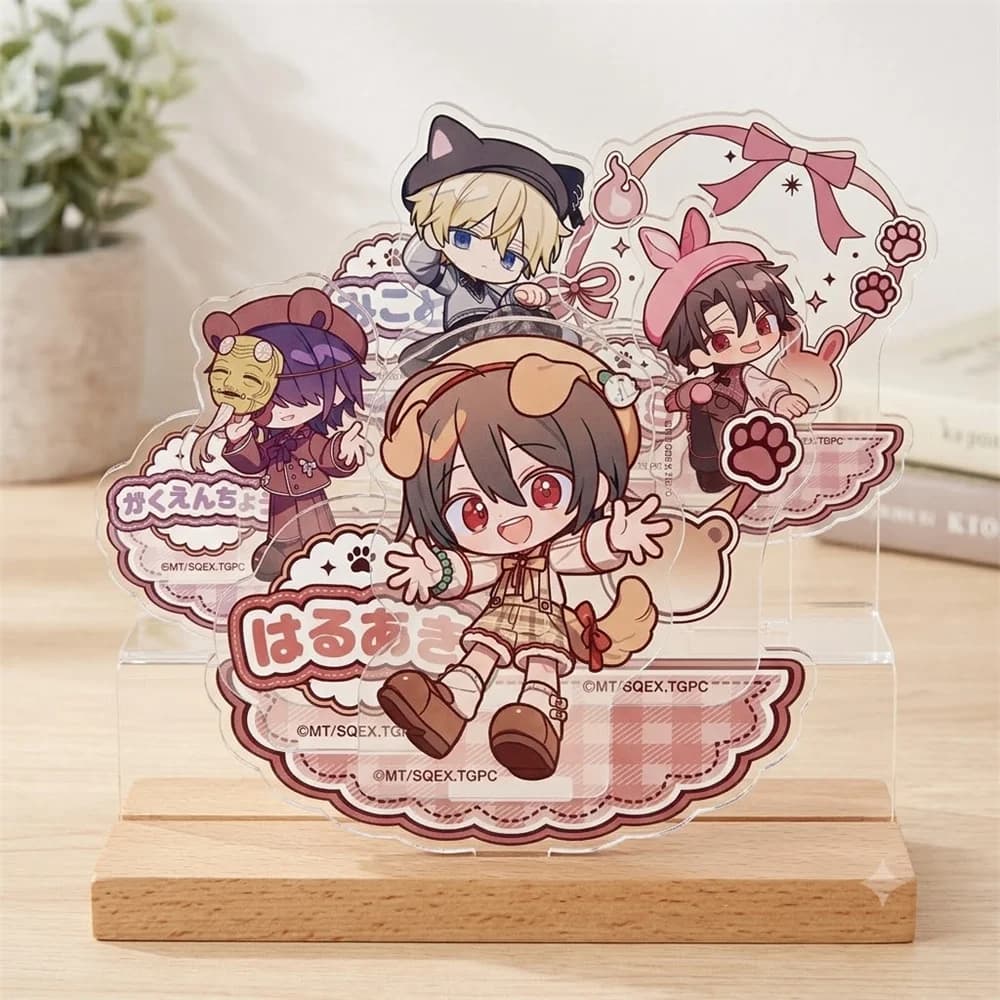 10CM Anime A Terrified Teacher at Ghoul School Acrylic Keychain Stand Model Ornament Accessories Goods Christmas Gifts
