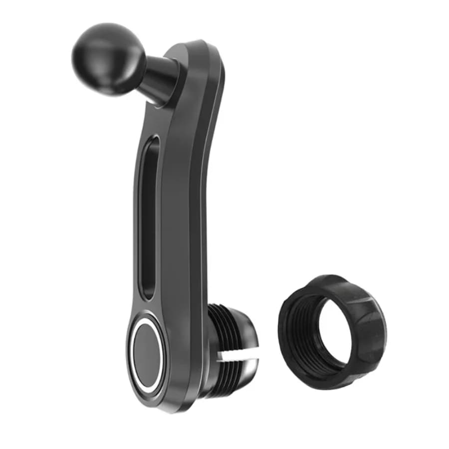 in-vehicle 17mm Round Joint Extension Arm Female to Male Head Extender Rotating Rod for Car Air Outlet Vent Phone Stand
