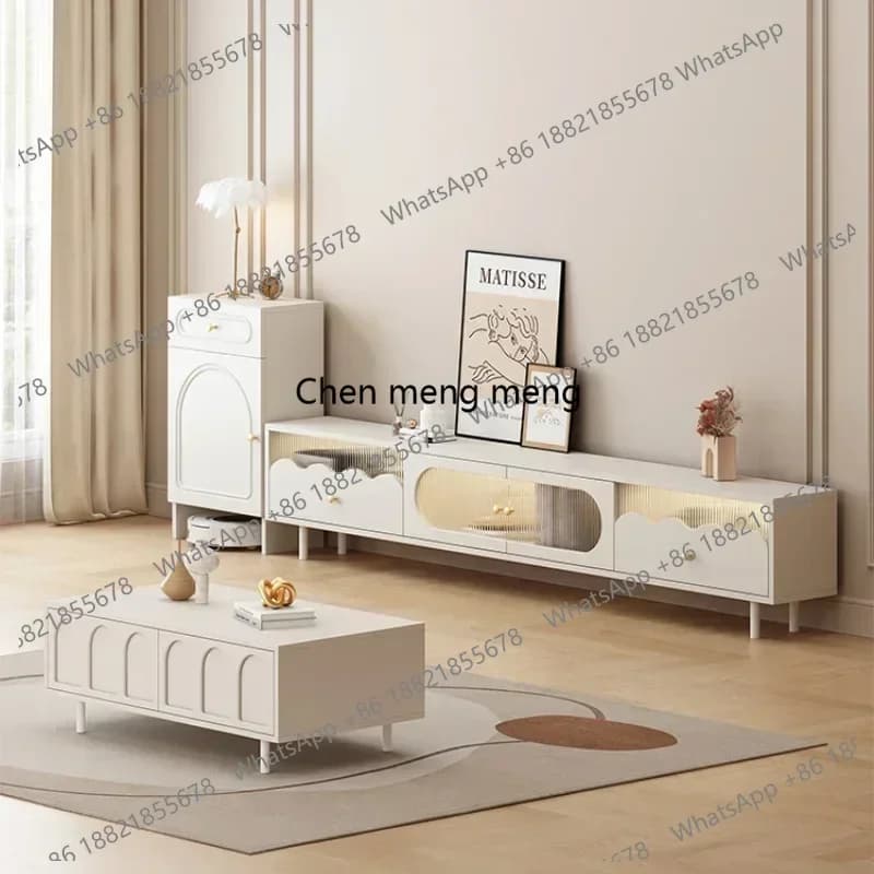 RR Luxury Consoles Tv Stand Modern Monitor Drawer Universal Wood Nordic Tv Cabinet Mueble Replica Muebles TelevisorTrendy Furnit