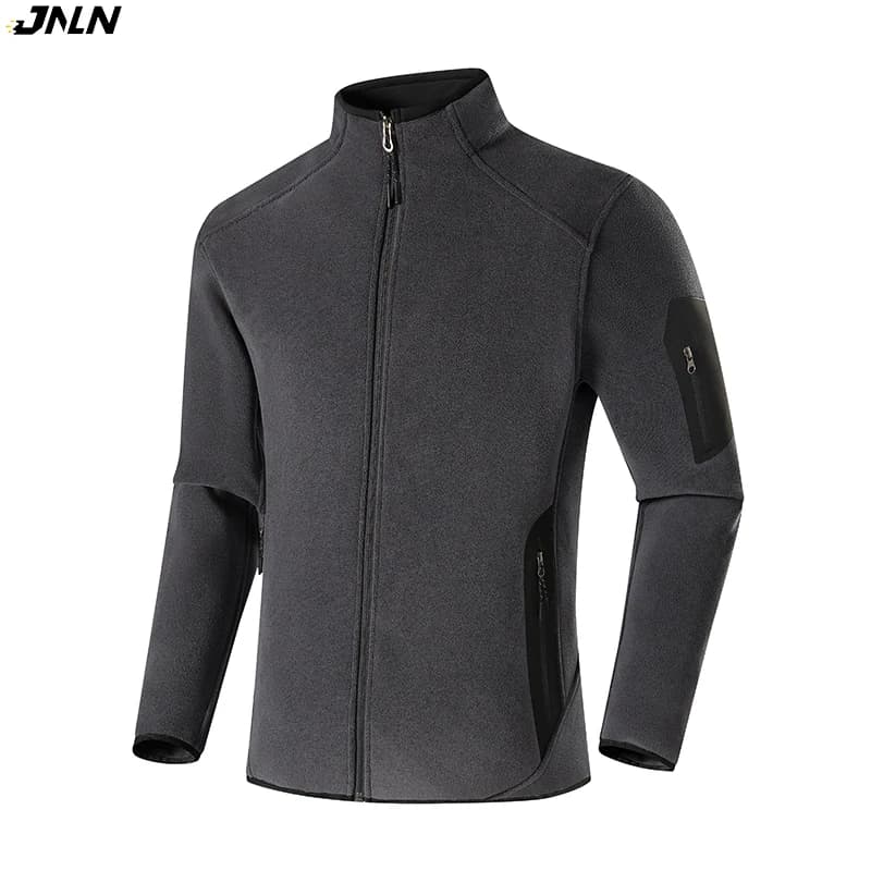 JNLN Giacca in pile invernale Uomo Donna Outdoor Antivento Caldo Abbigliamento in pile Unisex Escursionismo Campeggio Arrampicata Sci Cappotto sportivo