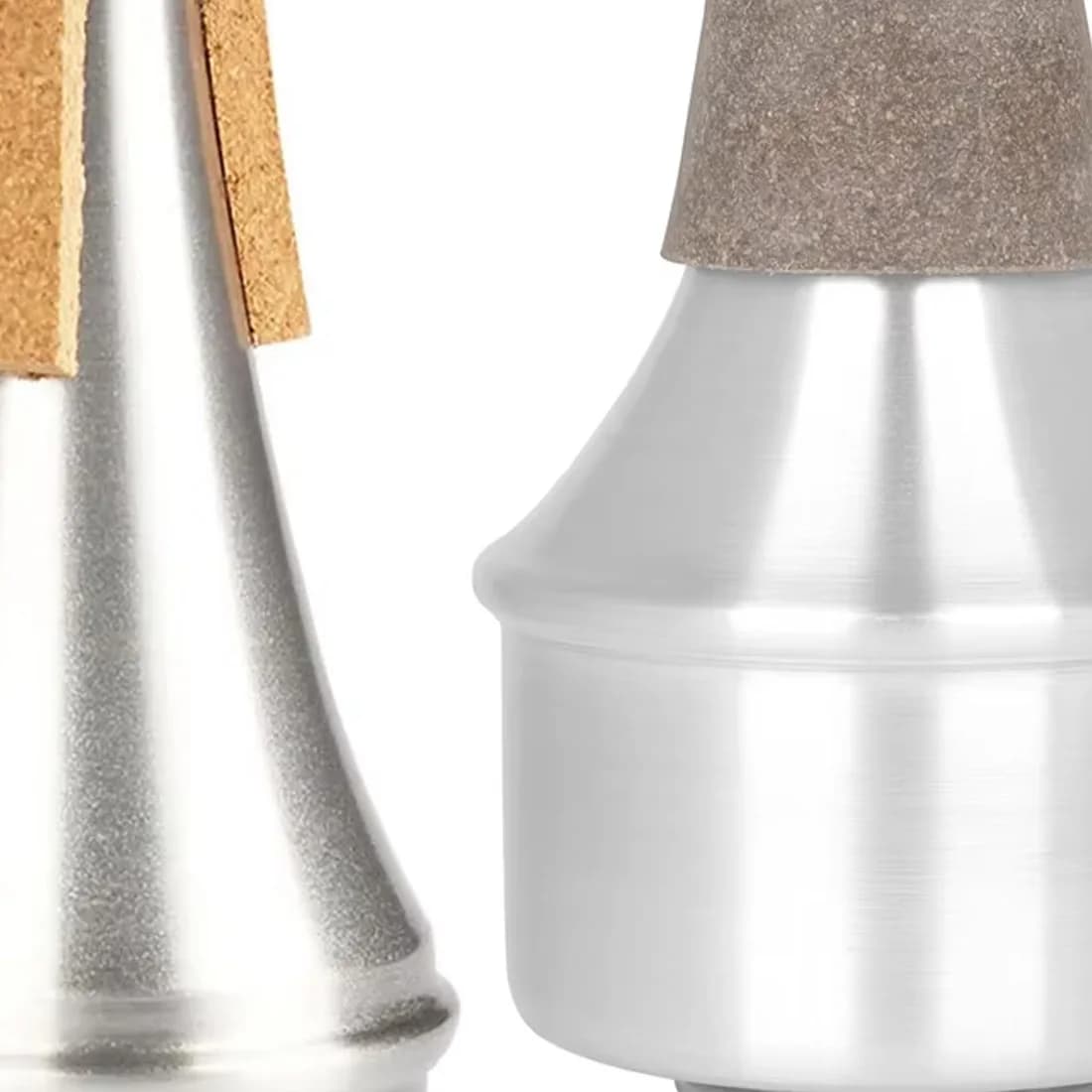 Sordina per tromba Silenziatore portatile Sordina per tromba in lega di alluminio Parti universali per accessori per strumenti musicali