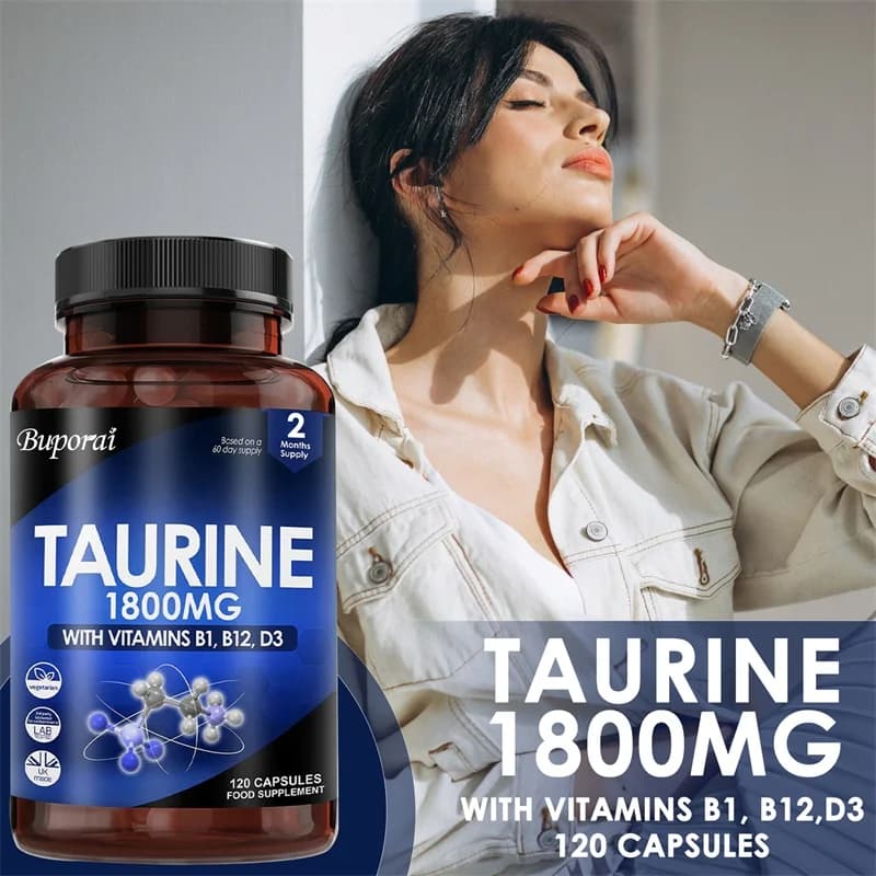 Taurine supplement: relieves fatigue and improves mental strength, improves immune function, promotes brain development