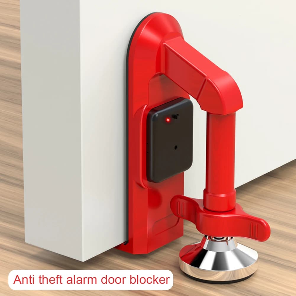 Jammer fermaporta dispositivo di sicurezza portatile per porte aggiungi sicurezza per l'appartamento dell'hotel potente tappo per cancello per la sicurezza delle donne da viaggio