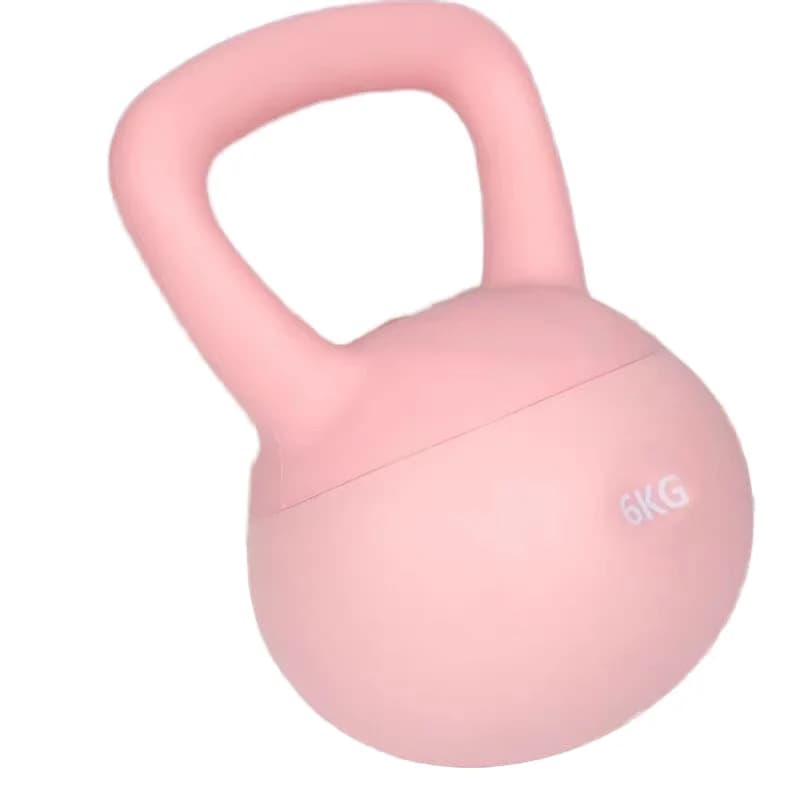 Kettlebell Morbido per Fitness Domestico Femminile, Utilizzato per Perdita di Peso ed Esercizio, Realizzato in Plastica.