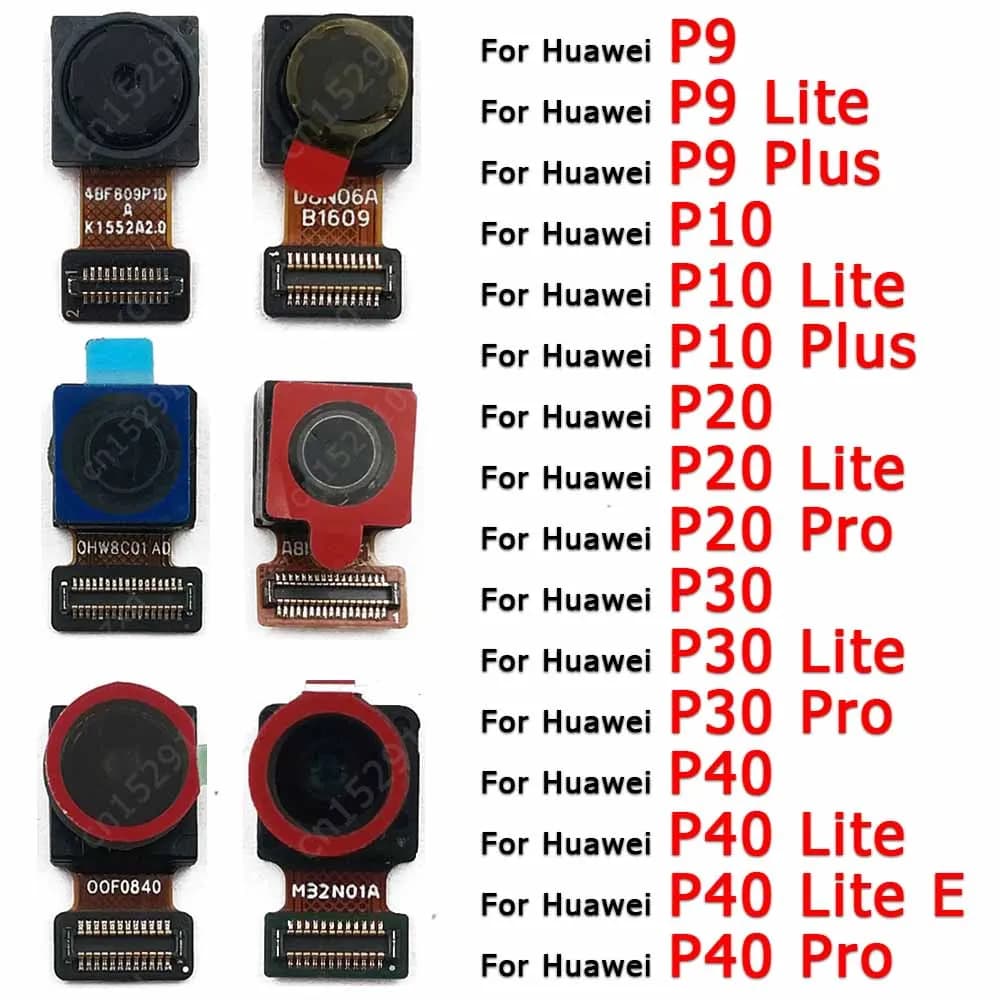 Fotocamera frontale per Huawei P30 P40 Lite E P9 Plus P10 P20 Pro Selfie frontale Modulo fotocamera frontale Pezzi di ricambio di ricambio