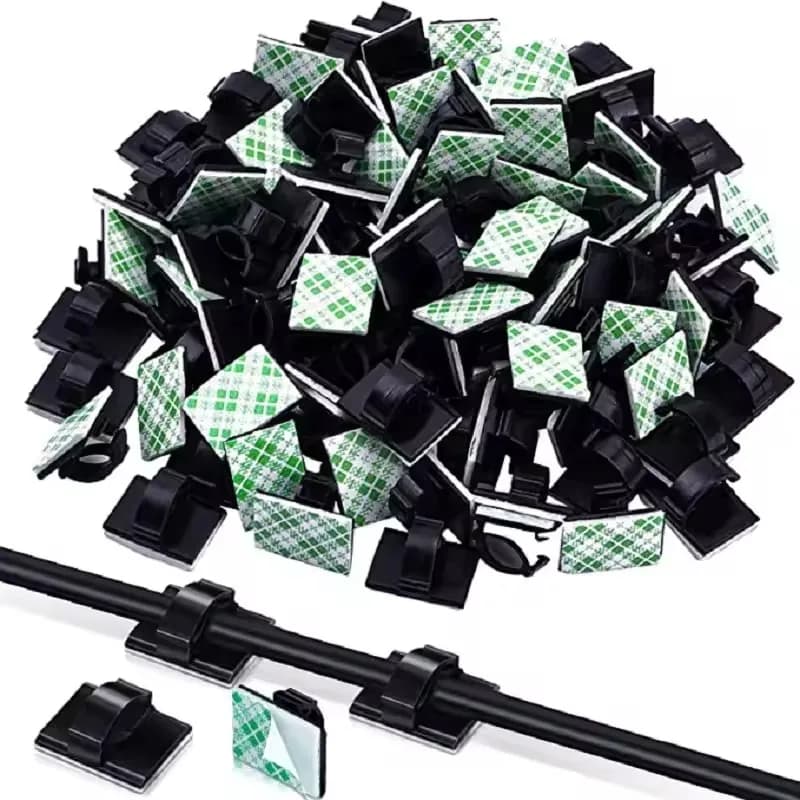 Clip per organizer per cavi Supporto per cavo Stazione di lavoro desktop Gestore cavi Ricarica USB Linea dati Avvolgitore per bobina Gestione cavi