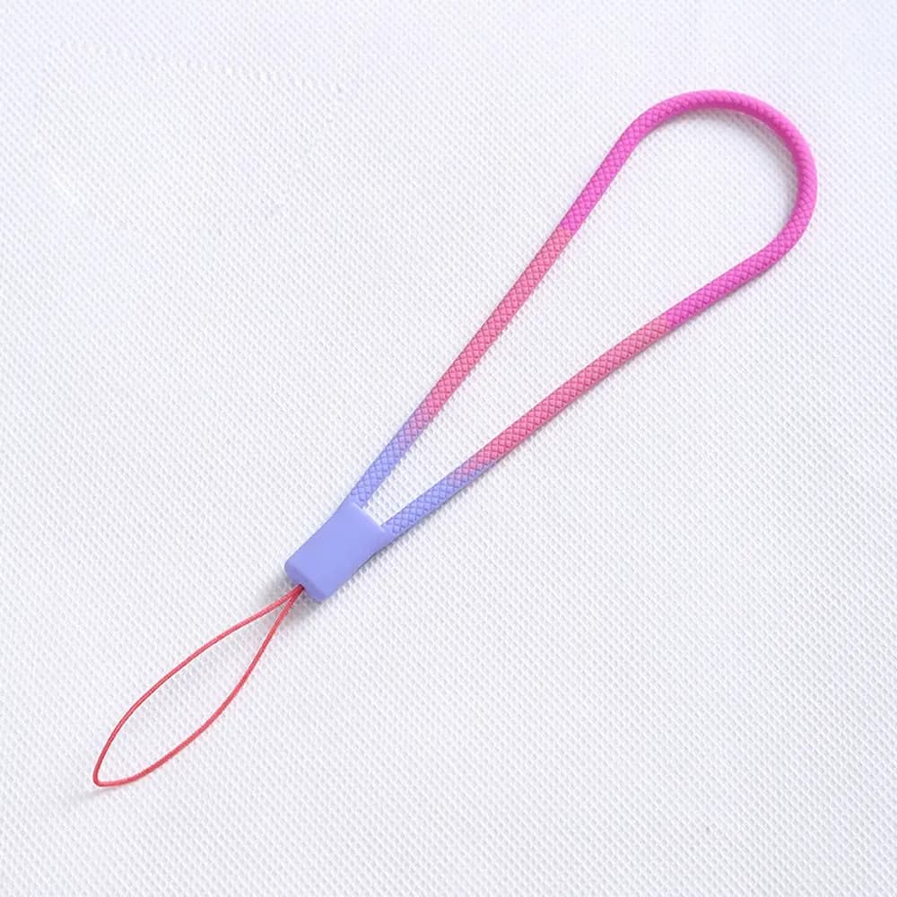 Hand Strap Anti Lost Key Straps Short Rope Wrist Hand Strap Watercolor Woven Pattern Mobile Phone Strap Phone Hanging Rope