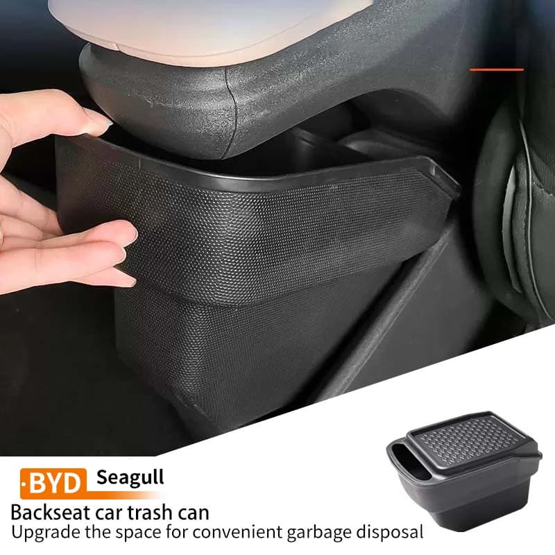 Car Padding Rear Seat Storage Box Scratch Resistant Organizer Housing Waterproof interior accessories for Byd Seagull