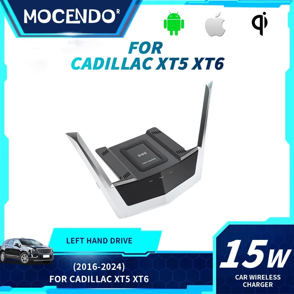 Caricatore Wireless per Auto Compatibile con Cadillac XT4 XT5 XT6 - Accessori Auto Compatibili con Chevrolet Equinox Buick Envision Enclave