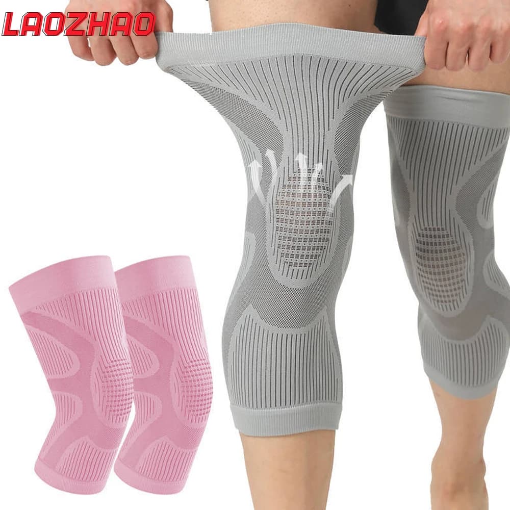 1 paio di ginocchiere professionali per dolori al ginocchio - Maniche a compressione per ginocchia per uomo donna, supporto per artrite, sollevamento pesi, sport