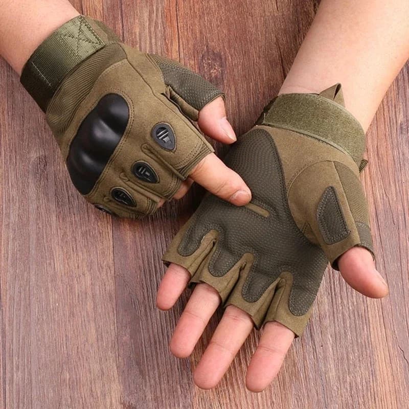 Men's Gloves Half Fins Military Tactical Gloves Outdoor Sports Tiro Hunt Airsoft Motorcycle Cycling Gloves