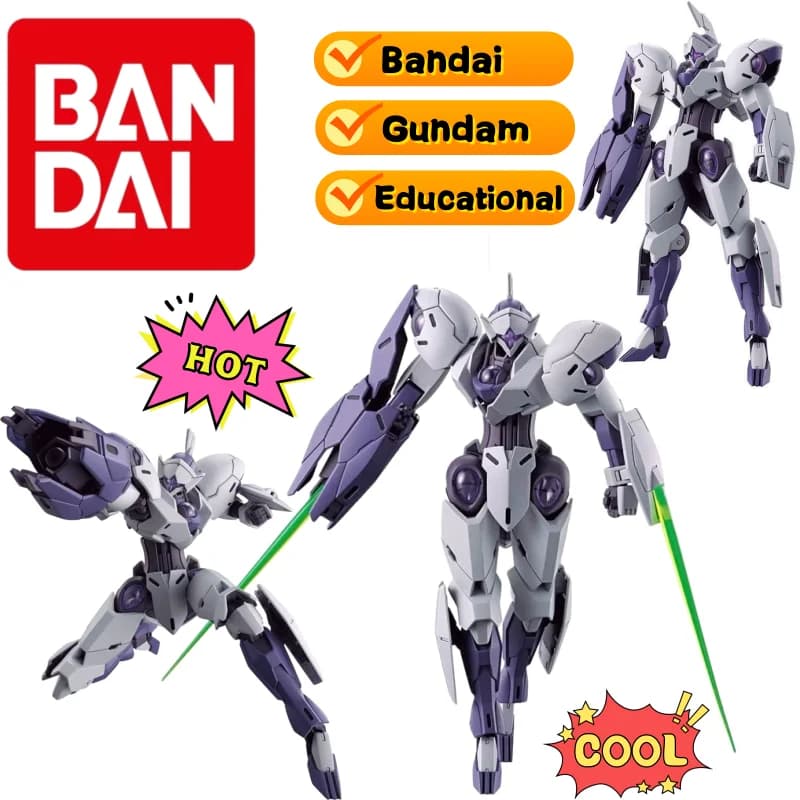 Bandai Gundam Mercury Witch Demon Judge Model High Color Value Cool Modeling Student Educational Toys Gift Desktop Ornaments