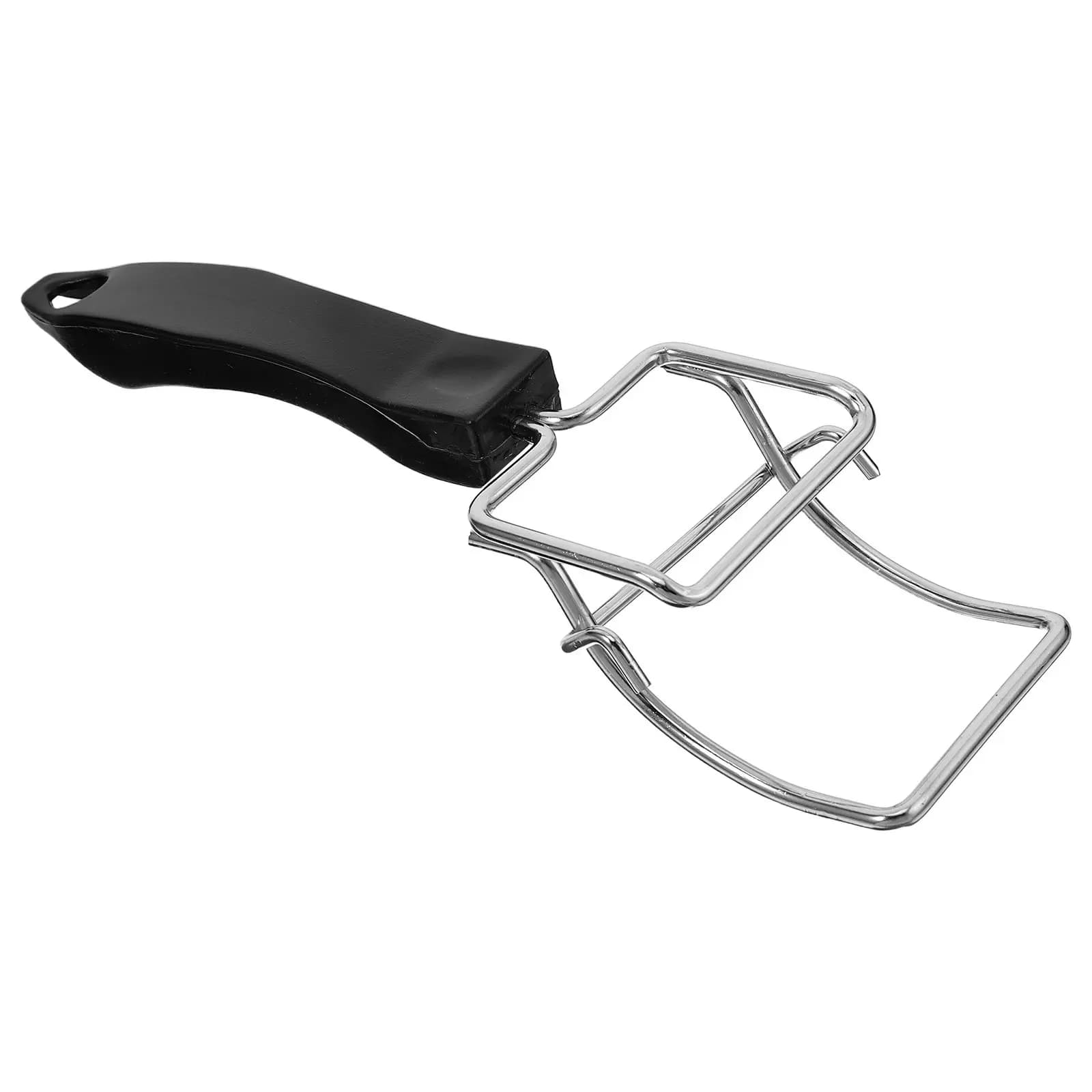 Stainless Steel Heat Resistant Baking Rod Gripper with Air Frying Handle, Toaster Oven, Pots and Pans Gripper, Kitchen Hot Plate Extractor