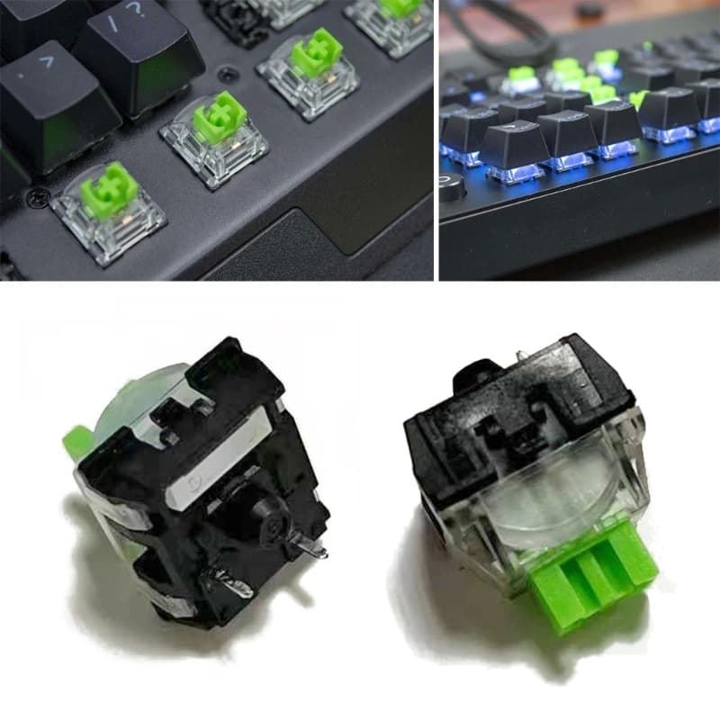 3pin Green RGB Switches for Mechanical Keyboard Blackwidow H8WD