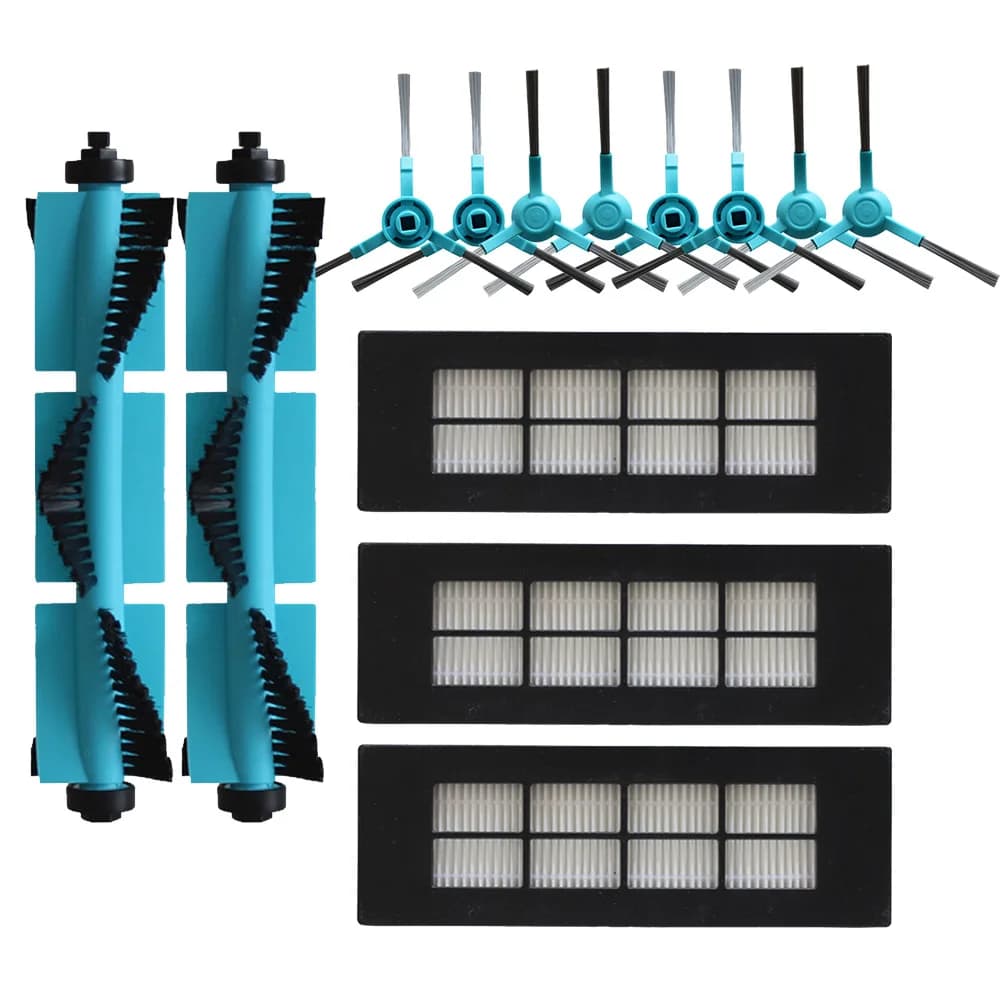 Spazzola a rullo Filtro Hepa Spazzola laterale Filtro serbatoio acqua per Cecotec Conga 3090 Serie Parti per aspirapolvere Mop Pad Panno Accessori