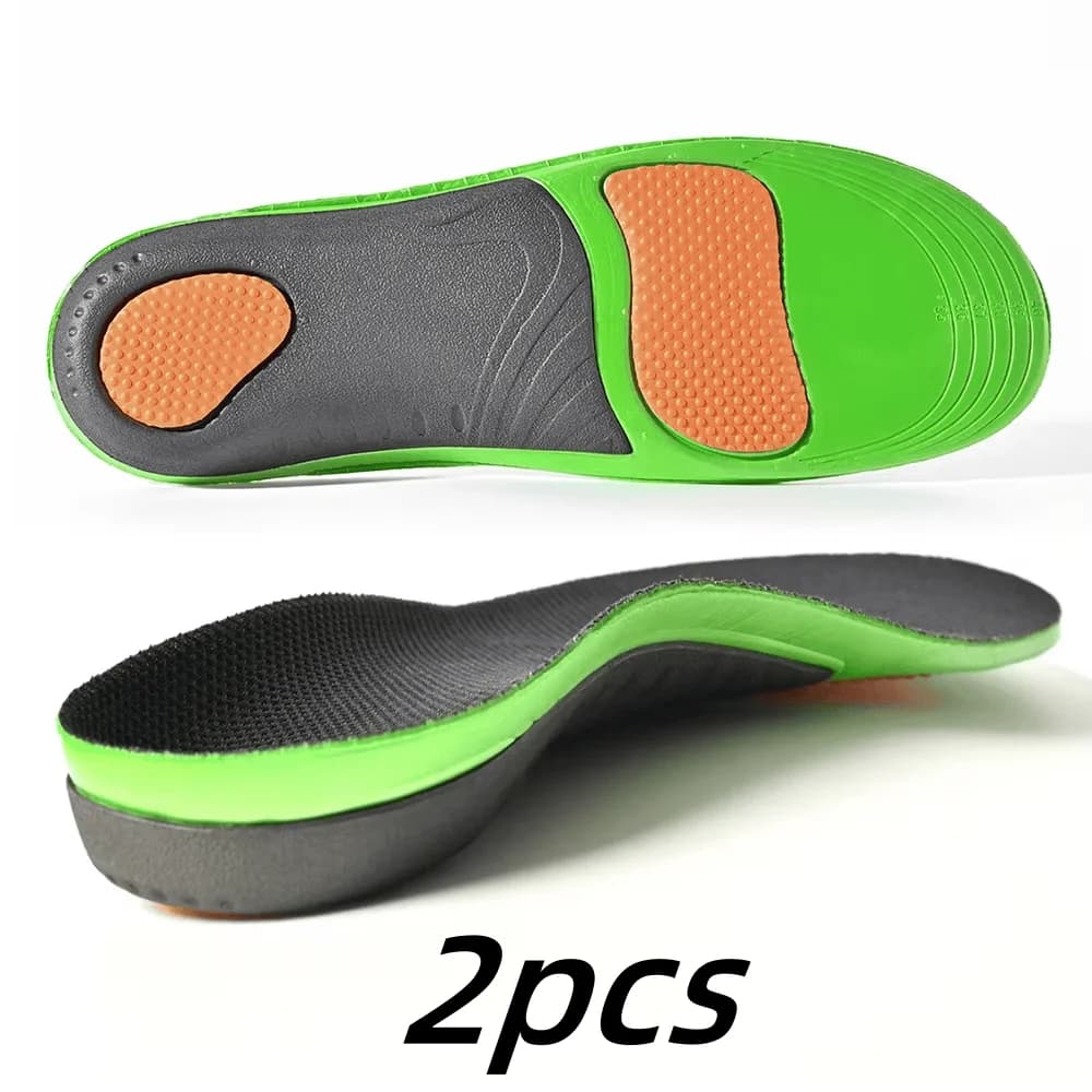 Solette di supporto per arco plantare Sport Assorbimento degli urti Elastico Resistente all'usura Solette ortopediche per piedi piatti Piedini per piedi