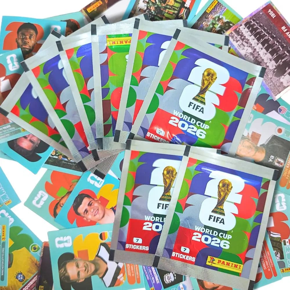 2026 FIFA-World Cup Sticker Packs Limited Edition Game Collection Card Soccer Fan Memorabilia Gift