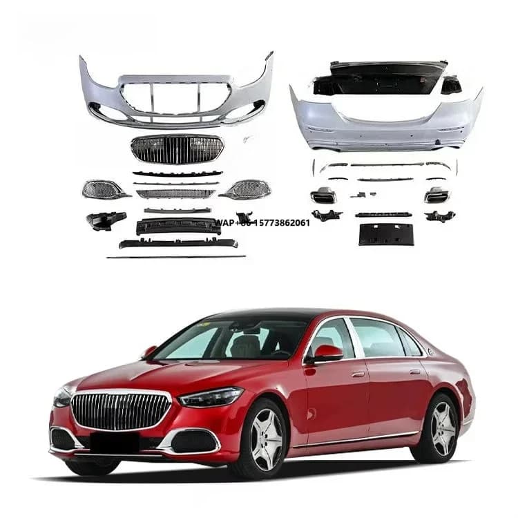Carrozzeria Kit Style M W213 for Mercedes-Benz Class E W213 2009-2012, Old Model Update with New Front bumper, Grill and Diffuser