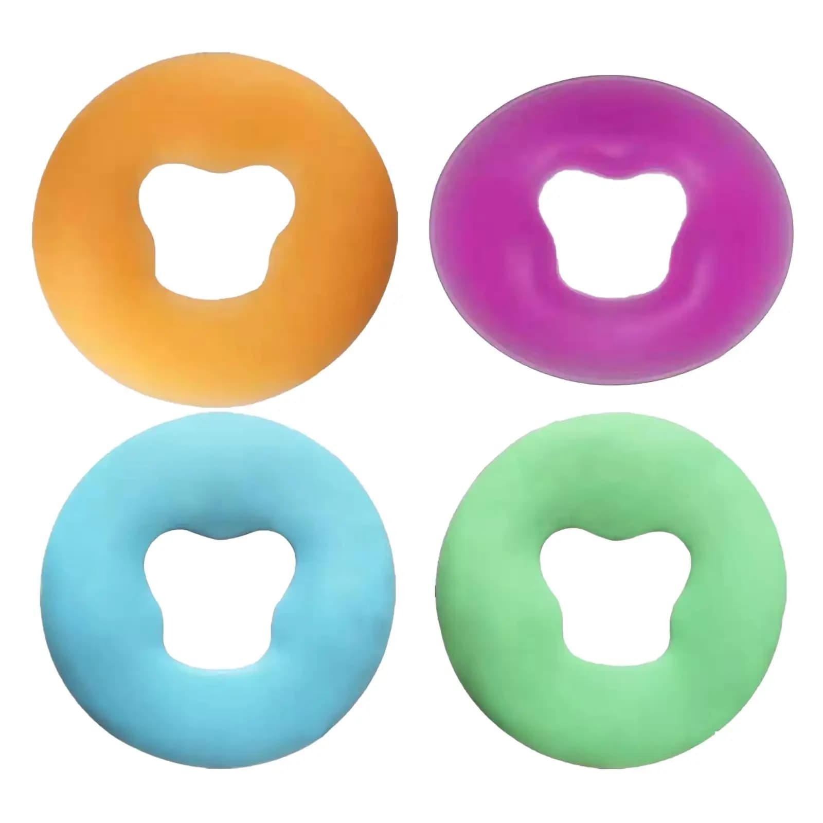 Massaggio morbido in silicone a forma di U Cuscino relax per il viso Cuscino in gel spa Salone per la cura della pelle Tappetino per massaggio per la schiena del corpo Tappetino per bellezza antiscivolo