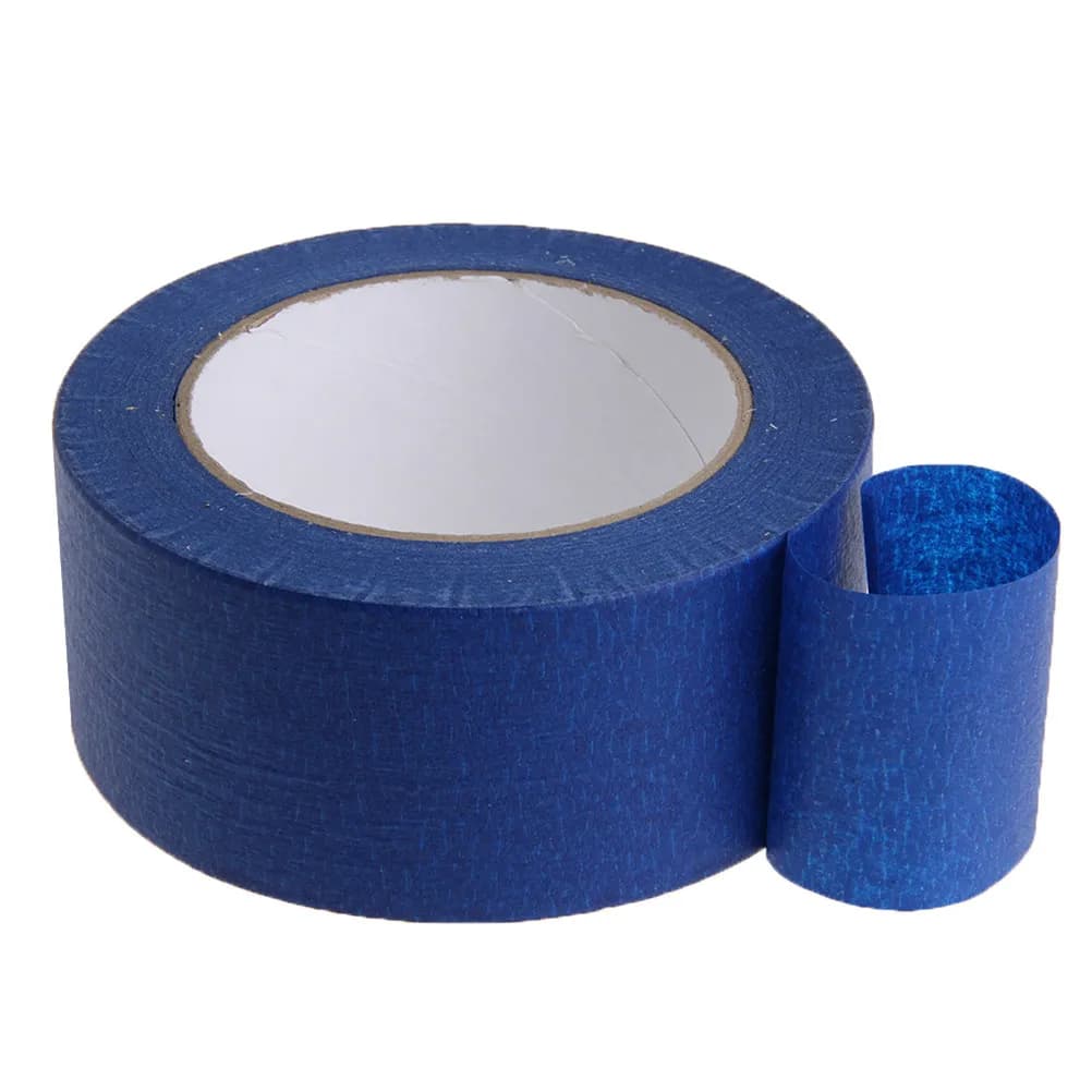 Nastro in poliammide blu resistente alle alte temperature da 90 mm x 30 m per letto riscaldato di stampanti 3D, forte adesione, facile rimozione senza residui