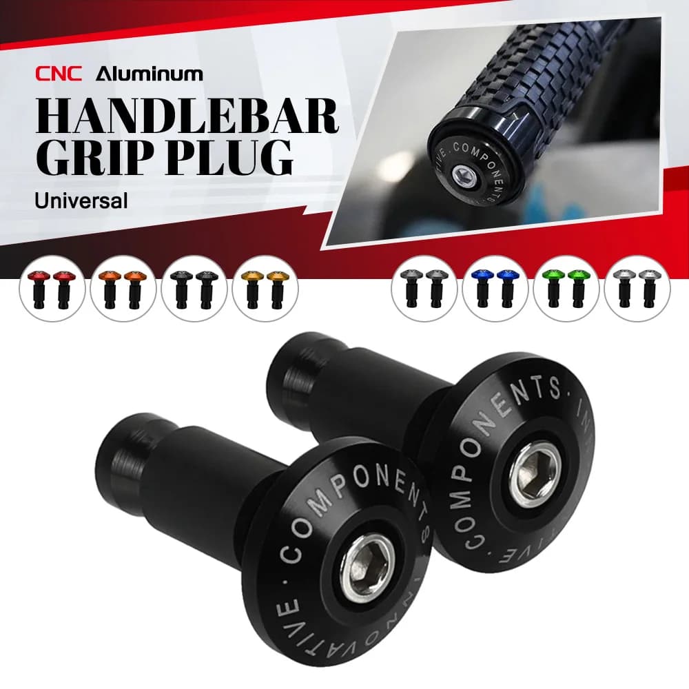 Universal Motorcycle Handlebar Extremity Handlebar Caps for Weight Handlebars Accessories for Handlebar Caps for Motorcycle Change