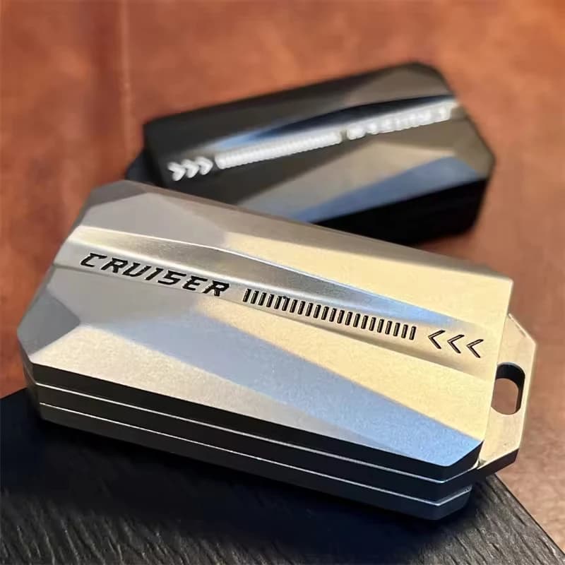 YIJOO Cruiser In Acciaio Inox Agitarsi Slider Pop Metallo Giocattoli Sensoriali Meccanico Magnetico Fidget Spinner Anti Stress Agitarsi Giocattoli