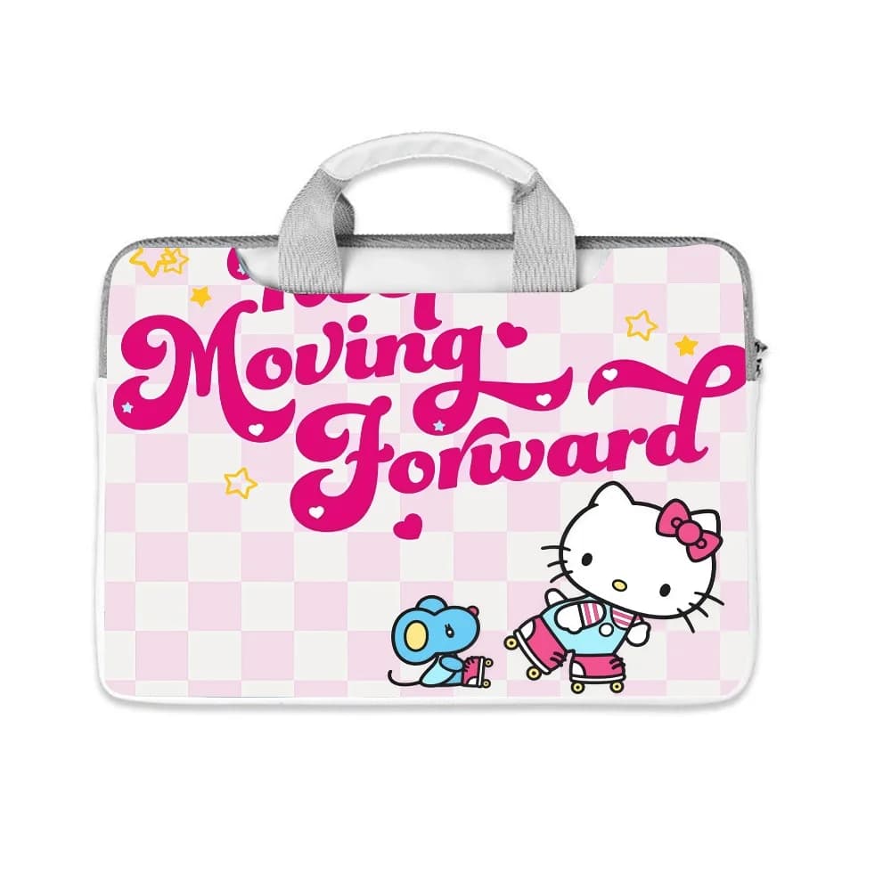 Borsa per Laptop Cartoon Hello Kitty Kurome 12 13 13.3 14 15 15.6 16 Pollici, Custodia per Macbook, Borsa Porta Computer, Borsa Regalo