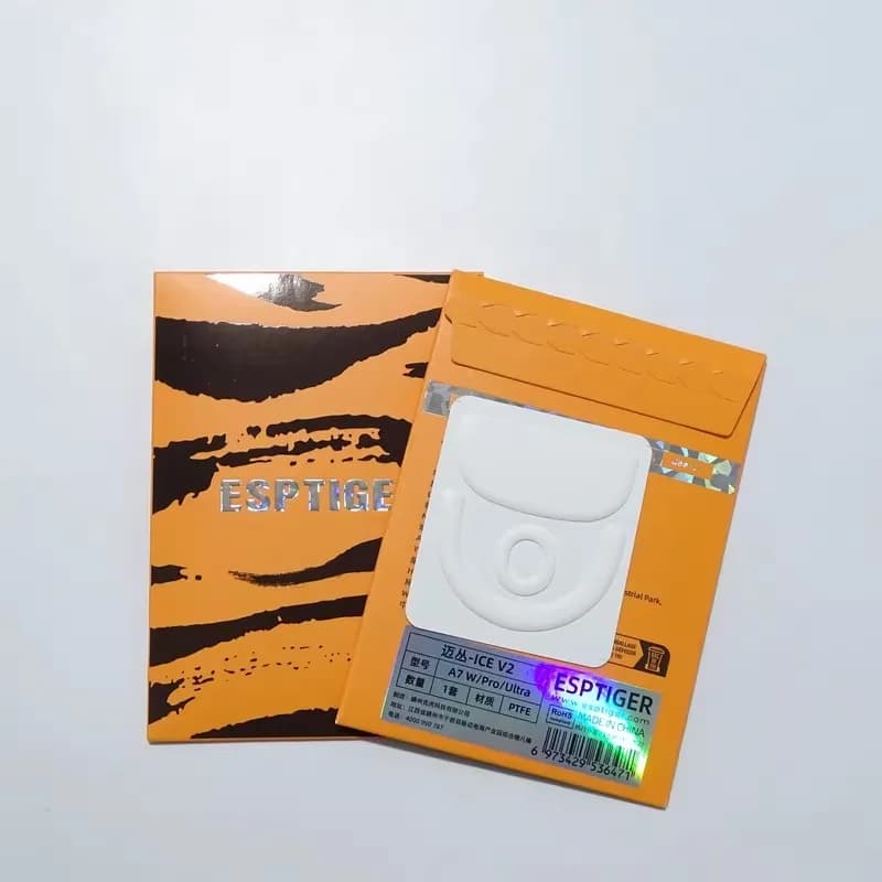 1 Confezione Originale Esptiger ICE V2 Pattini per Mouse per MCHOSE A7 A5/A5 PRO/PRO MAX A7X L7 M7 K7 Ultra Arc Esports Piedini in PTFE per Mouse