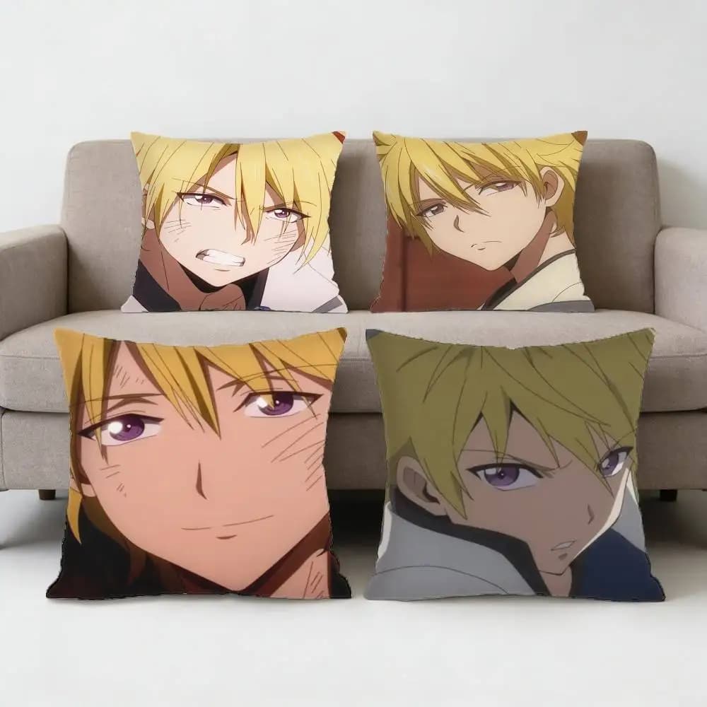 Orient Kojiro Pillow Case Sofa Living Room for Bedroom car Headboard Backrest Cushion Square Cushion Nap Time