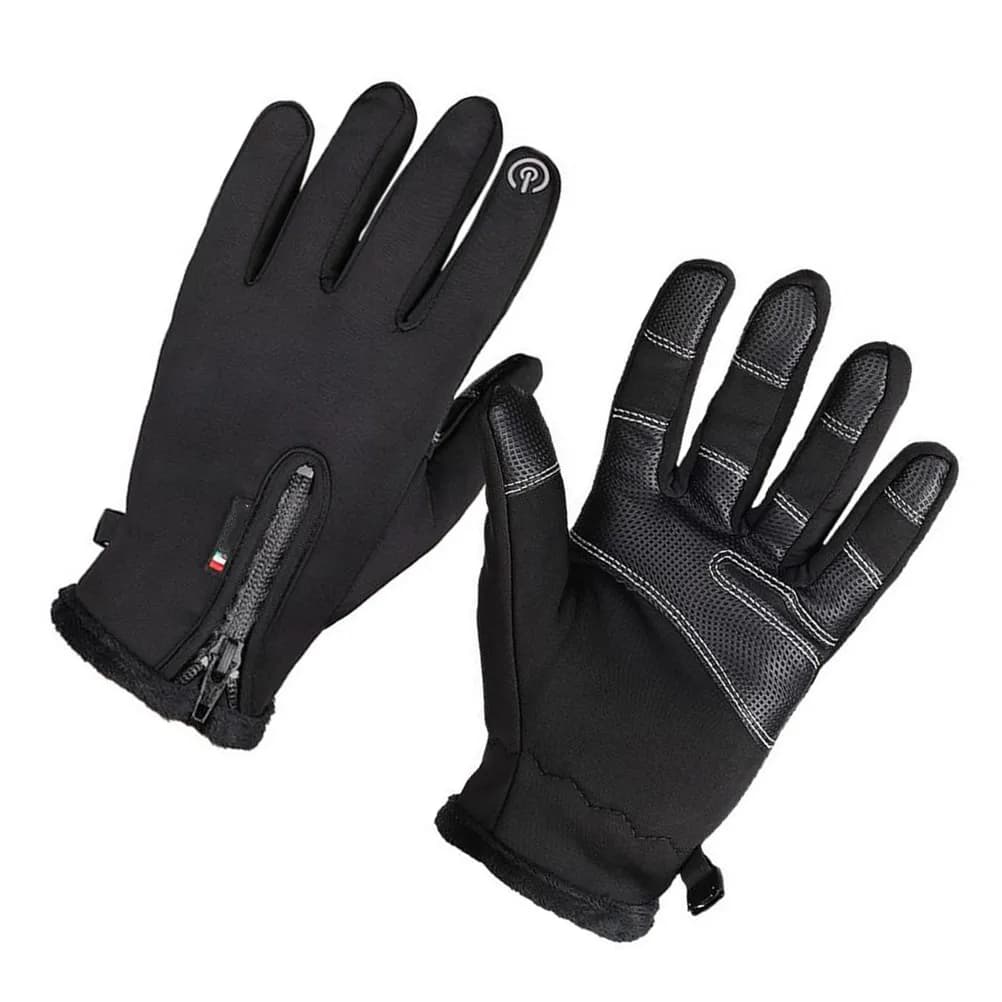 1 paio di guanti funzionali per equitazione, guanti caldi e impermeabili per ciclismo all'aperto, sci, escursionismo, alpinismo