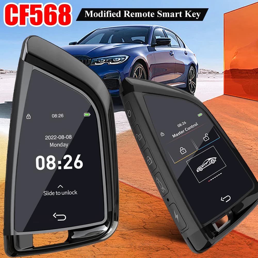 Telecomando Universale Modificato CF568 con Accesso Senza Chiave On-BD, Blocco Automatico, Schermo Touch LCD