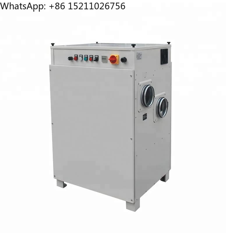 Deumidificatore industriale portatile con rotore essiccante
