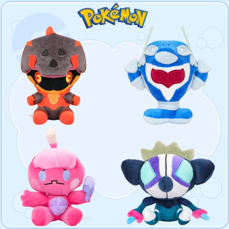 Pokemon Giocattoli di Peluche Anime Palafin Tinkatink Grafaiai Charcadet Beedrill Morbido Peluche Carino Cubone Gengar Pachirisu Peluche Bambole