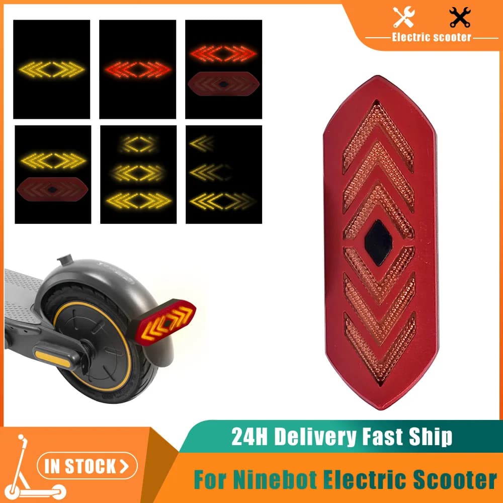 Kit controller, indicatori di direzione, fanale posteriore e parafango posteriore per scooter elettrico Ninebot Max G30, parafango paraspruzzi per pneumatici, parte luce di direzione