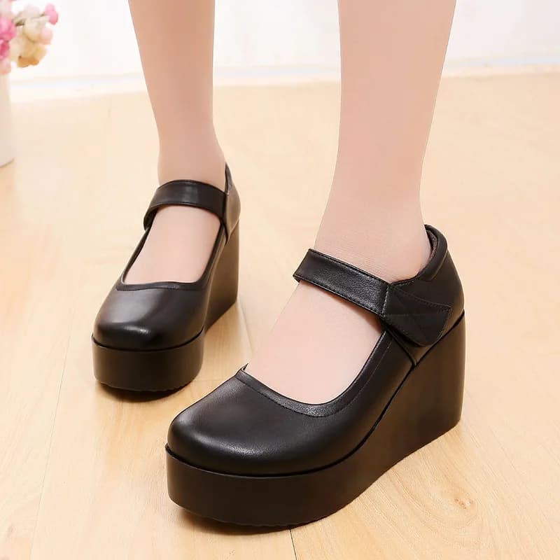 Women's Shoes Spring 2026 with Medium Heel, Comfortable Mamme Shoes, Women's Heel Pumps for Spring and Autumn