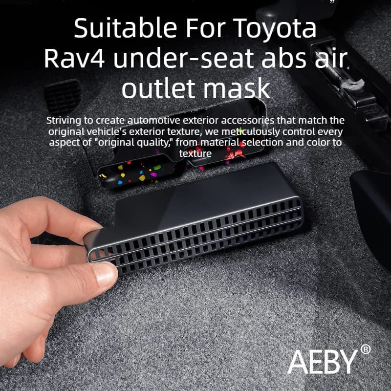 Anti-shock air vent protection for Toyota Rav4 2020-2026, anti-dust grid protection, seat air socket cover, air vents, interior car