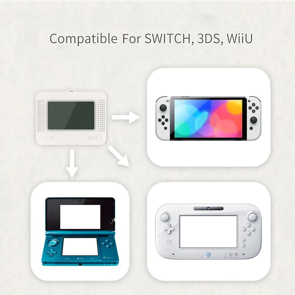 Ricaricabile NFC Pixl Infinite Card Simulatore di gioco intelligente portatile Emulatore BT intelligente per accessori console Nintend Switch