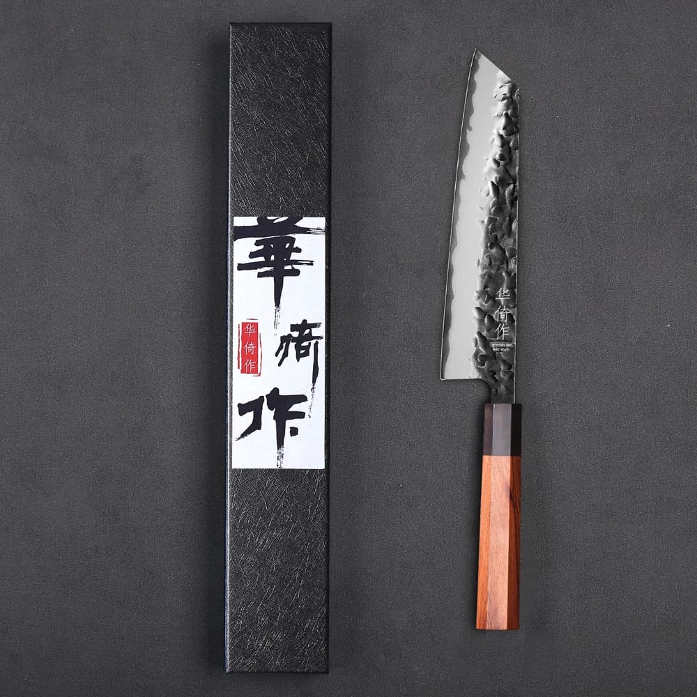 Coltello Kiritsuke giapponese da 8,2 pollici in acciaio composito forgiato a mano coltelli da chef Bunka professionali utensili da cucina affilati