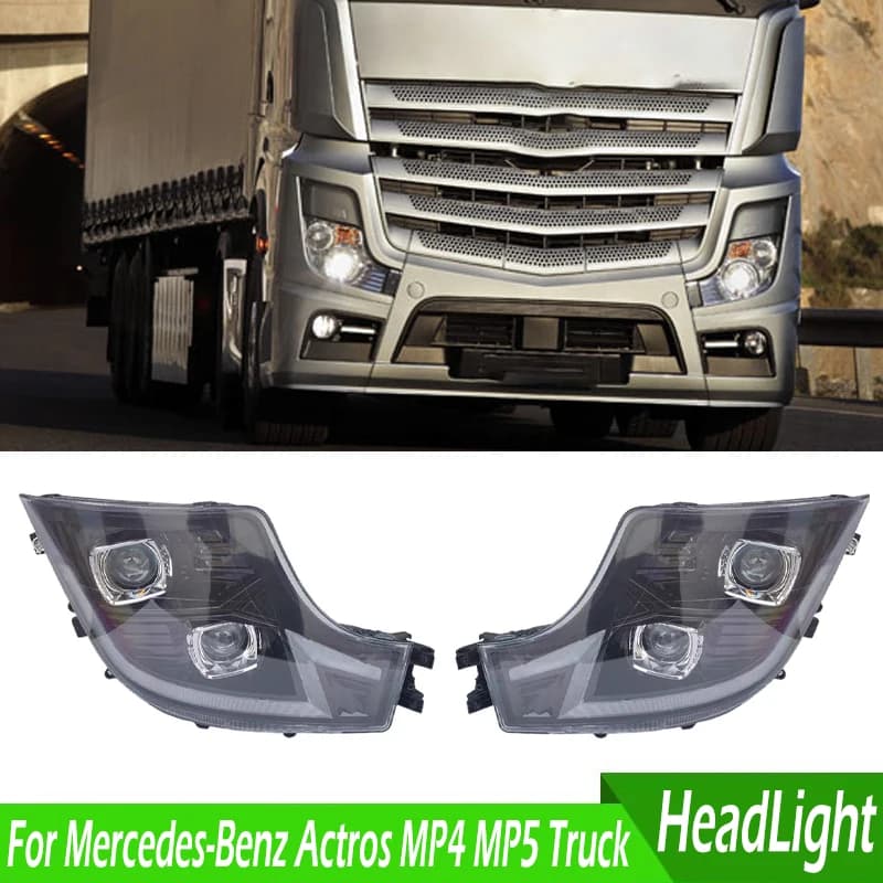 24V LED front light with daylight for Mercedes-Benz Actros MP4 MP5 Truck