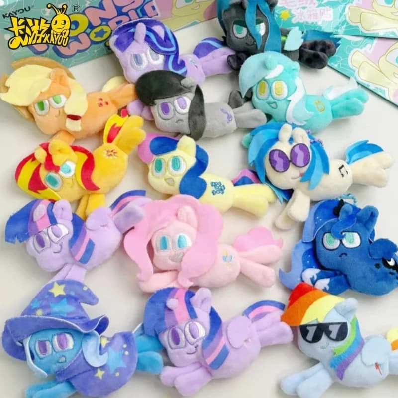 Original KAYOU My Little Pony Refrigerator Magnet Pendant Vol.2 Star Wish Party Flying Style Blind Pouch Confirm Style Gifts