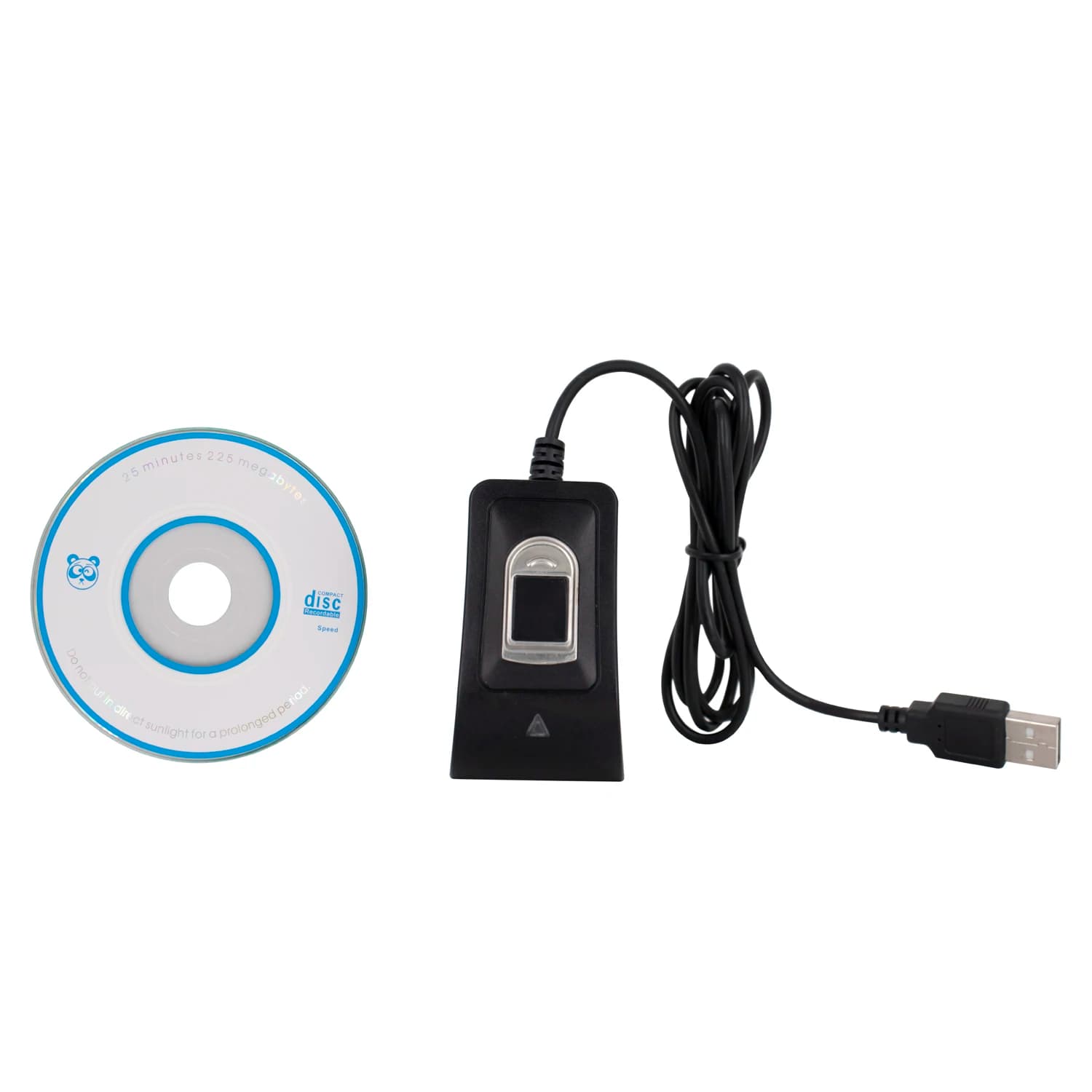 Lettore di Impronte Digitali USB Compatto, Scanner Biometrico per Controllo Accessi e Rilevazione Presenze, Sensore di Impronte per PC e Laptop