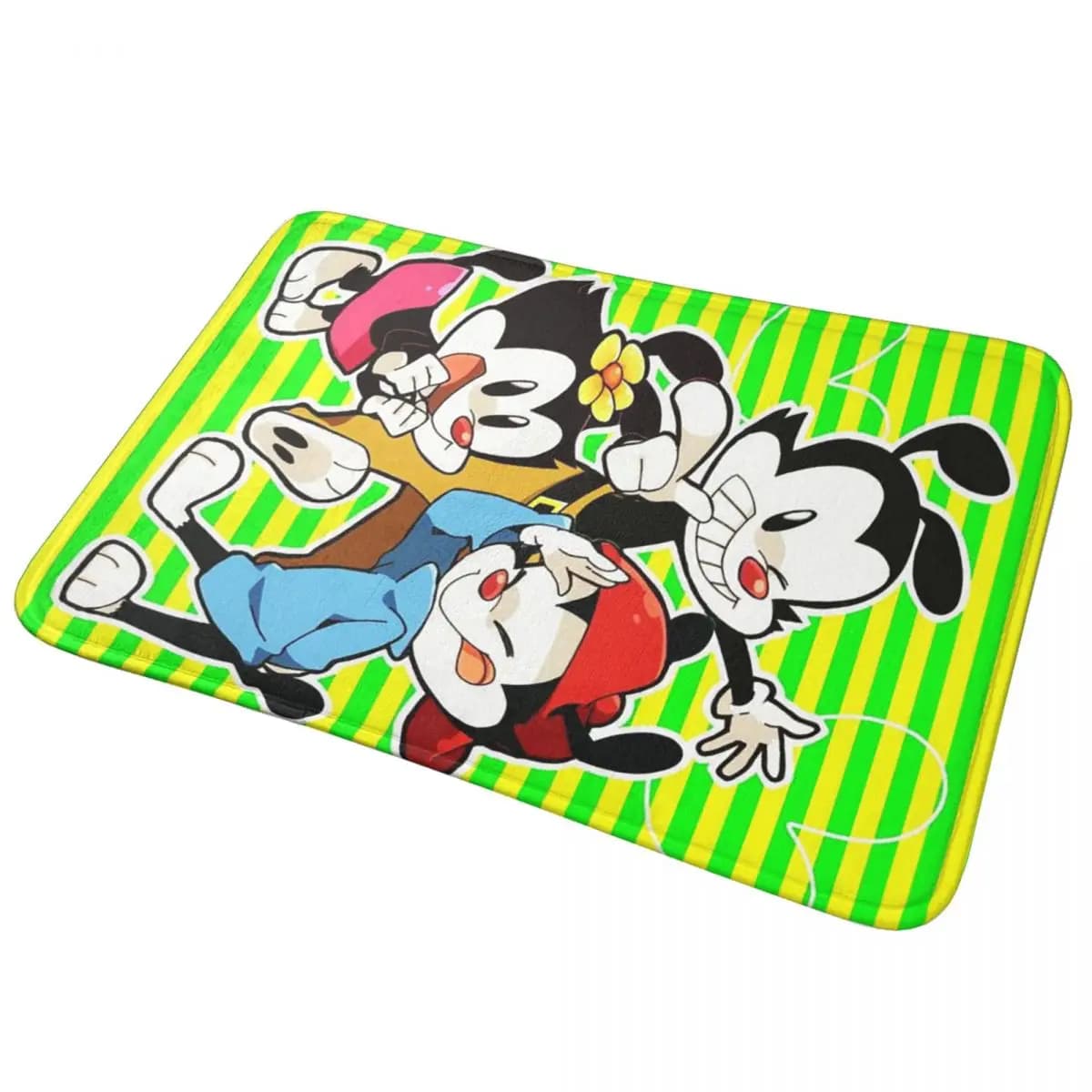 Cartoon Animaniacs Modello Zerbino antiscivolo Zerbino Tappetino assorbente Tappeto per ingresso cucina Tappetini poggiapiedi camera da letto di casa