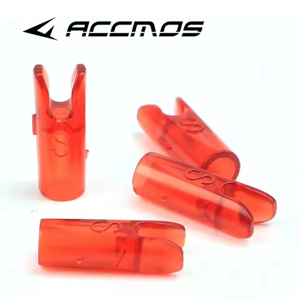 100 Pezzi S/L Nock per Frecce, Coda per Frecce in Carbonio e Fibra di Vetro, Accessori per Tiro con l'Arco e Caccia all'Aperto